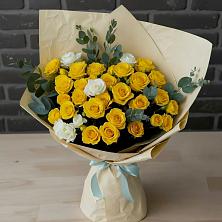 Букет цветов из:  Розы в Заволжье