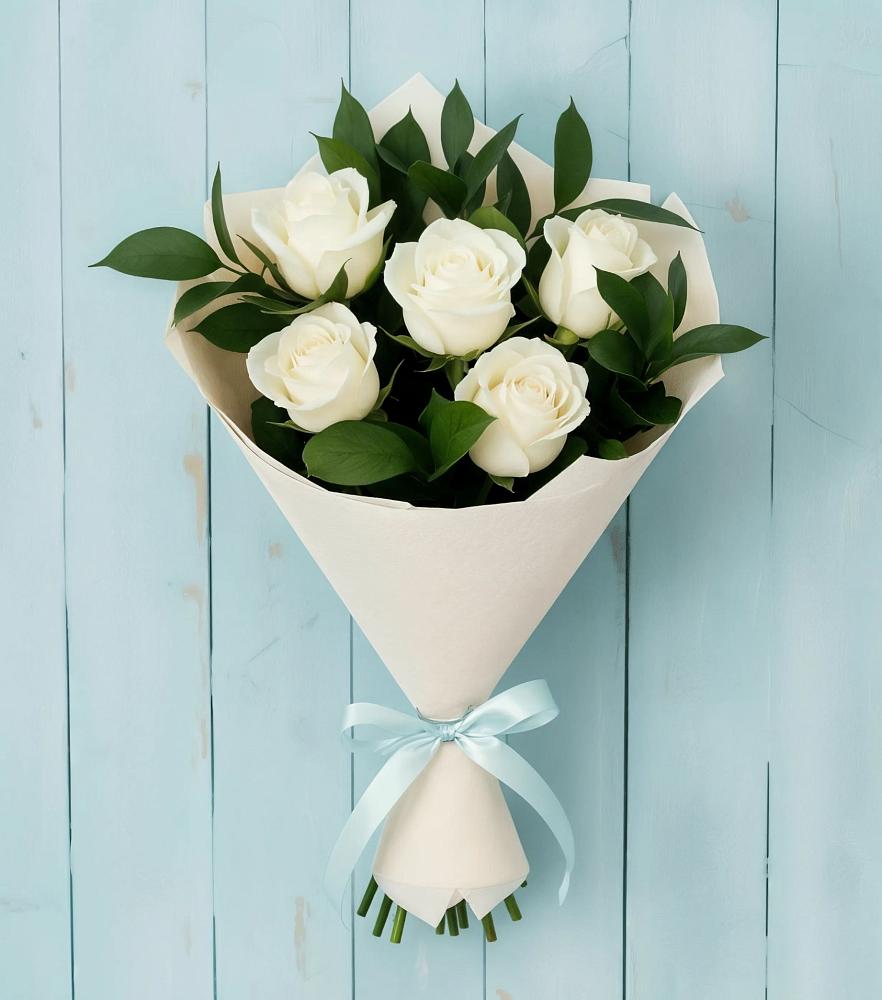 Букет цветов из: Розы в Заволжье