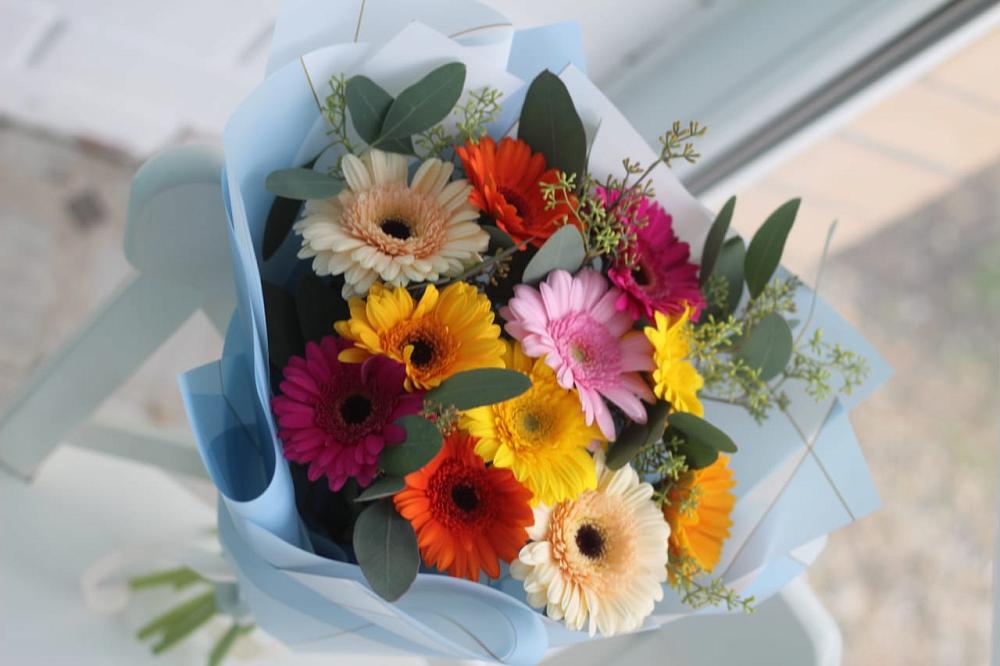 Букет цветов из: Герберы в Заволжье