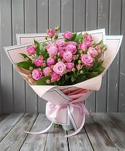Букет Розовый кустик #REPLACE_PRED# Заволжье