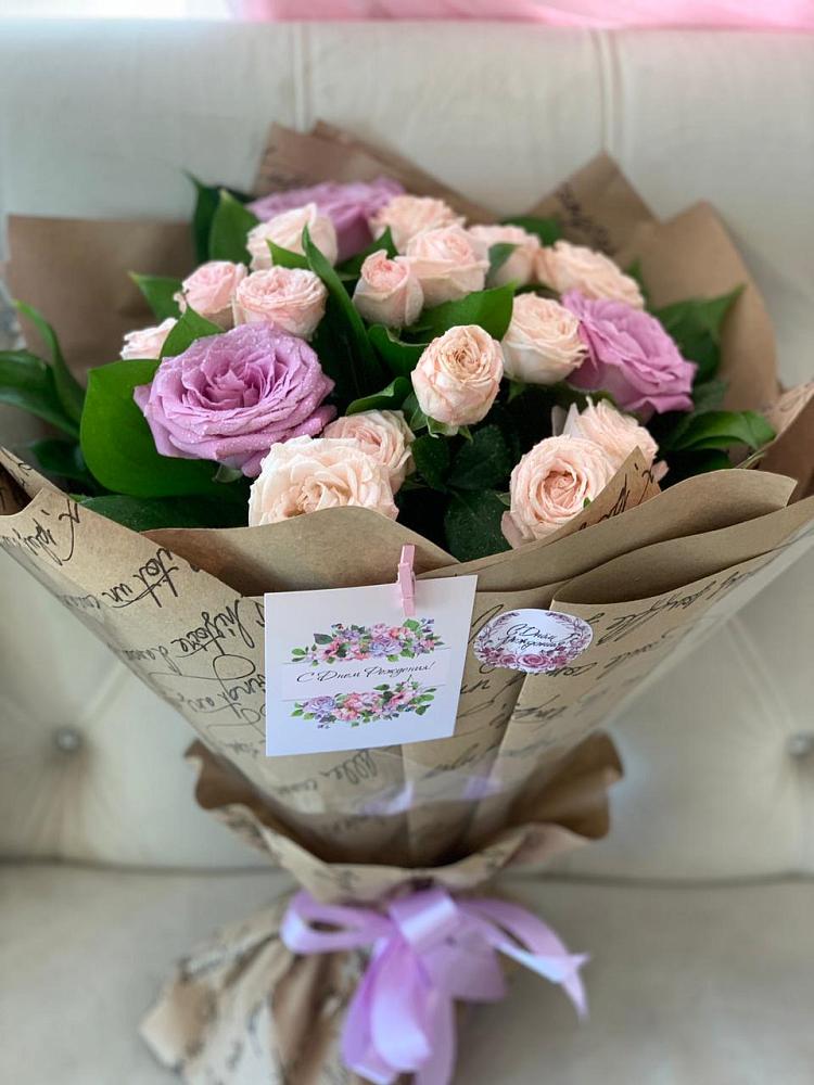 Букет цветов из: Розы в Заволжье