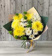 Букет цветов из:  Хризантемы в Заволжье