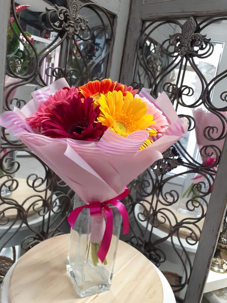 Букет цветов из: Герберы в Заволжье