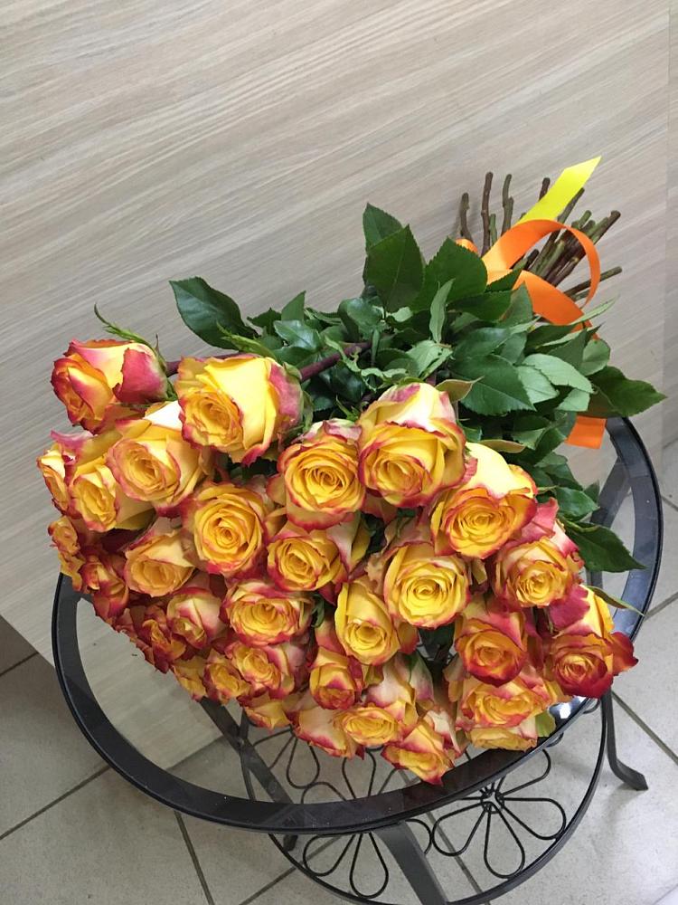 Букет Желтые розы в Заволжье