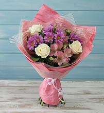 Букет цветов из:  Герберы в Заволжье