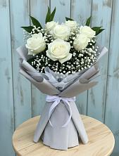 Букет цветов из:  Розы в Заволжье