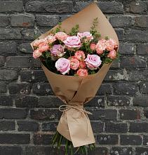 Букет цветов из:  Розы в Заволжье
