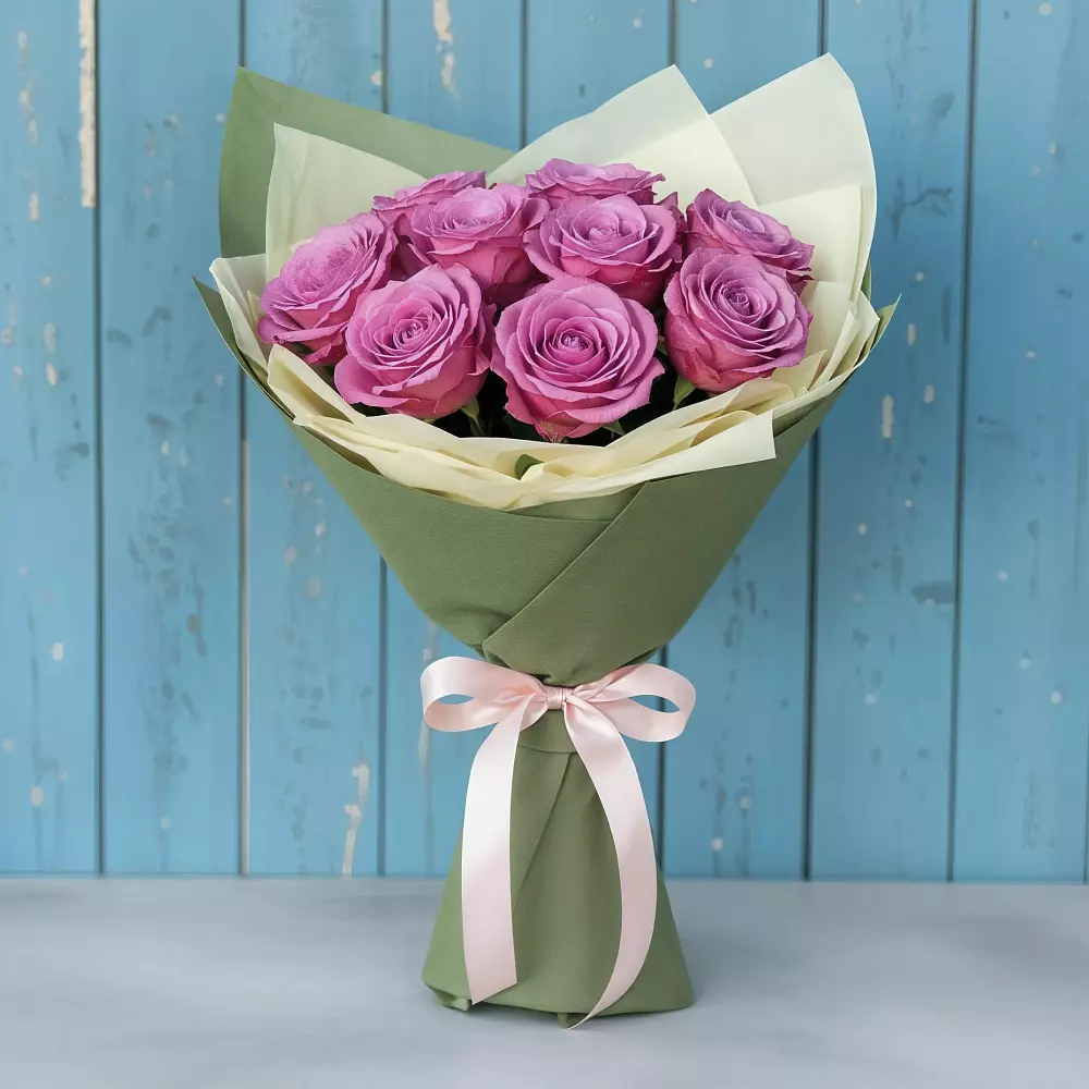 Букет Розы Фёрст Леди в Заволжье