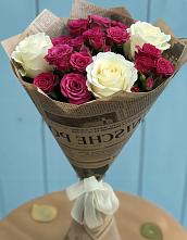 Букет цветов из:  Розы в Заволжье