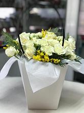 Цветочная композиция из Розы  в Заволжье