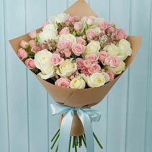 Букет цветов из:  Розы в Заволжье